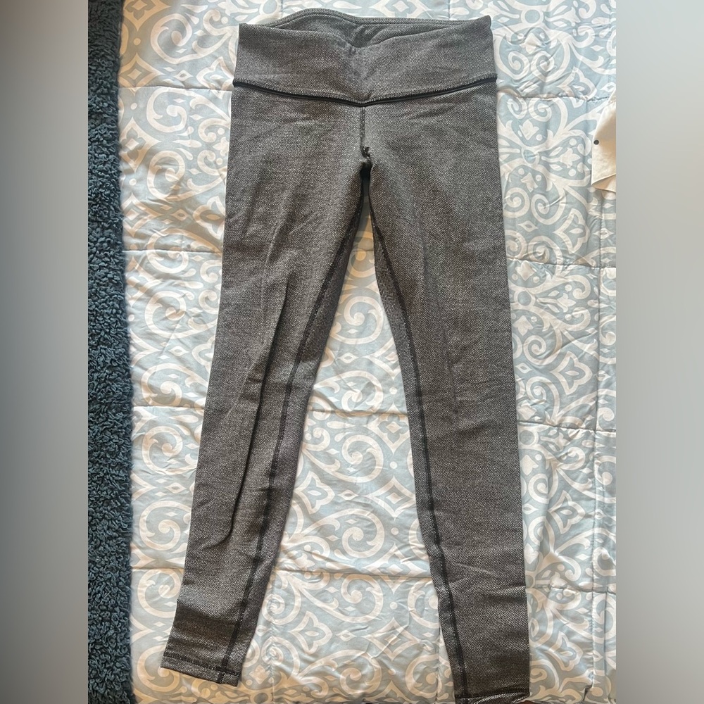 Lululemon Herringbone Thermal Leggings - 8 Long